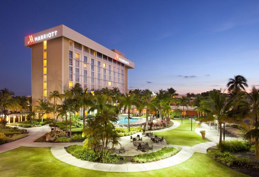 Miami Airport Marriott Hotel Exterior foto