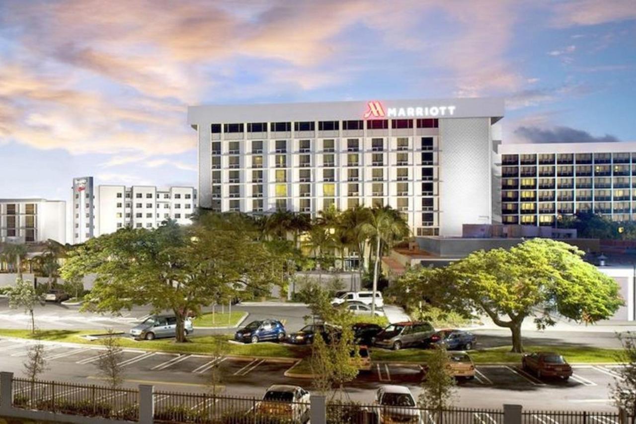 Miami Airport Marriott Hotel Exterior foto